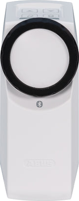 ABUS Elektronisches Türschloss CFA3100 S – App, Code, Fingerscan & Tastendruck, silber