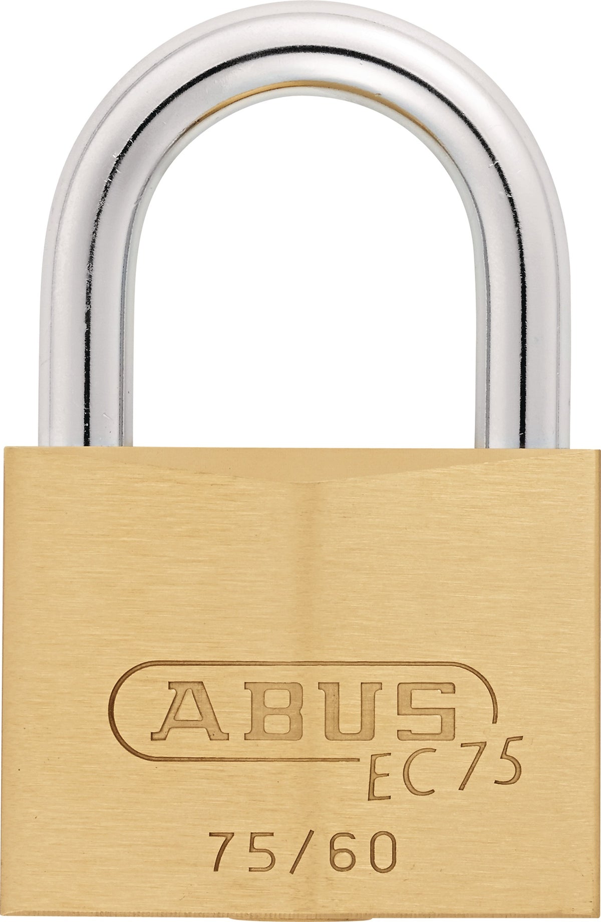 ABUS Zylindervorhangschloss 75/30 VS – Messing, gehärteter Stahlbügel, NANO PROTECT™