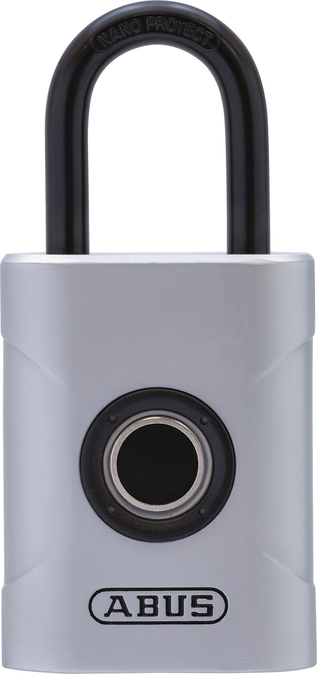 ABUS Touch™ 57/45 Fingerabdruck-Vorhangschloss – wetterfest, doppelt verriegelt, 6,5 mm Bügel