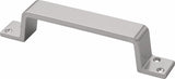 HERMETA Handgriff Aluminium silberfarbig eloxiert 110 mm – 2 Löcher, C2C-zertifiziert