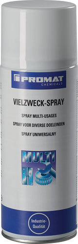 PROMAT CHEMICALS Vielzweckspray 400 ml – Multifunktions-Feinschmiermittel mit Langzeit-Korrosionsschutz