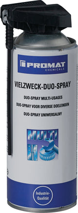 PROMAT CHEMICALS Vielzweckspray 400 ml – Multifunktions-Feinschmiermittel mit Langzeit-Korrosionsschutz