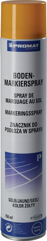 Bodenmarkierspray 750 ml weiß PROMAT CHEMICALS – 6er-Pack, abriebfest