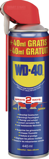 WD-40 Multifunktionsprodukt 440 ml Spraydose Smart Straw™ – 5-in-1 Rostlöser, Schmiermittel & Korrosionsschutz
