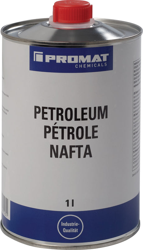 PROMAT CHEMICALS Petroleum 1l Dose – Langsam verdunstendes Reinigungsmittel für Metall, Kunststoff und Glas