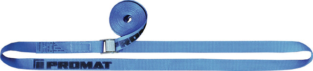 PROMAT Zurrgurt DIN EN 12195-2, 3 m x 25 mm, mit Klemmschloss, LC 250 daN