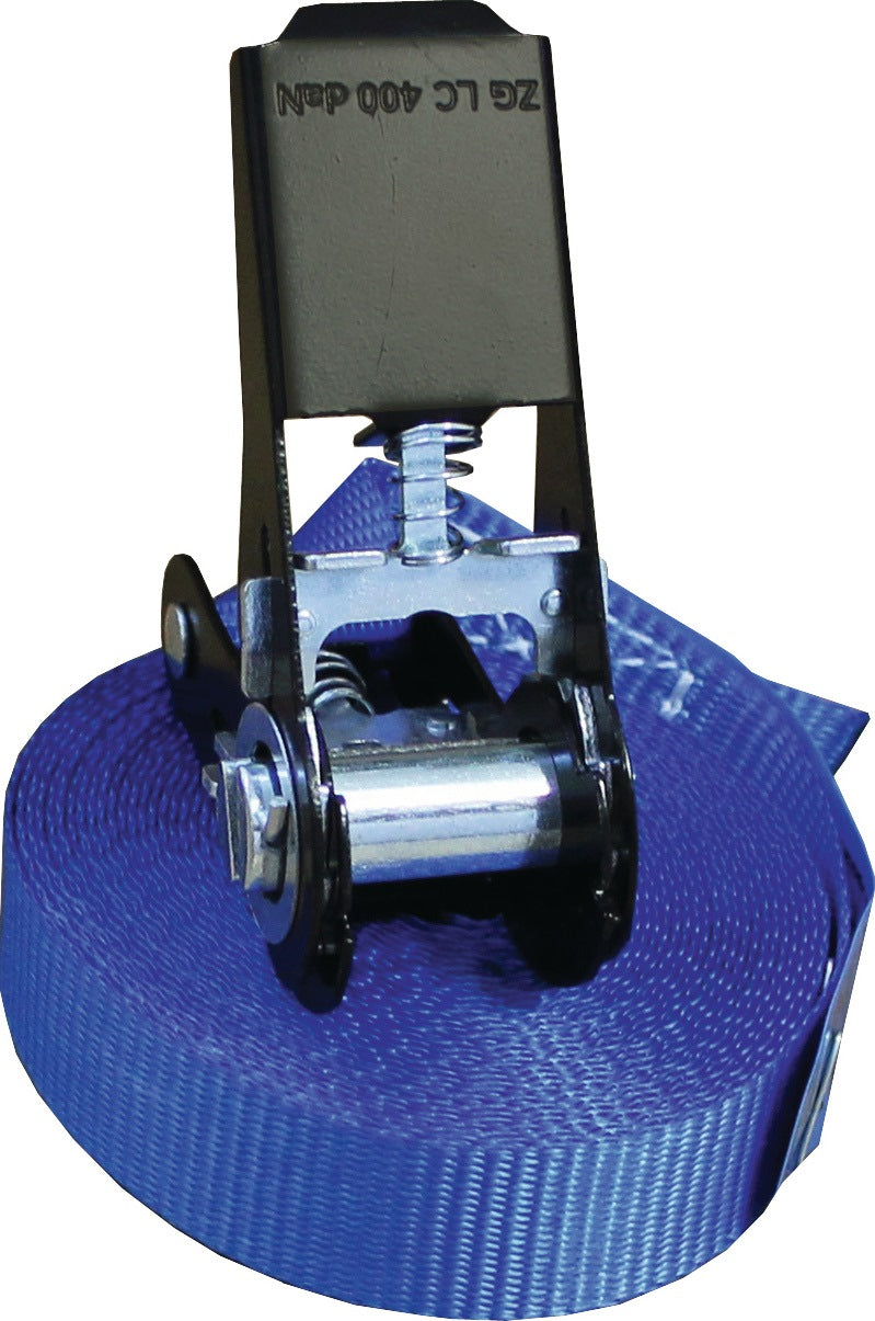 PROMAT Zurrgurt DIN EN 12195-2, 3 m x 25 mm, mit Klemmschloss, LC 250 daN