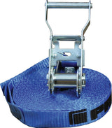 PROMAT Zurrgurt DIN EN 12195-2, 3 m x 25 mm, mit Klemmschloss, LC 250 daN