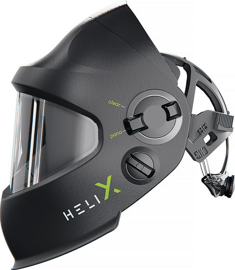 Optrel Schweißerschutzhelm Helix Quattro Slide-up-Helm mit ShadeTronic und Panorama-XXL-Sichtfeld