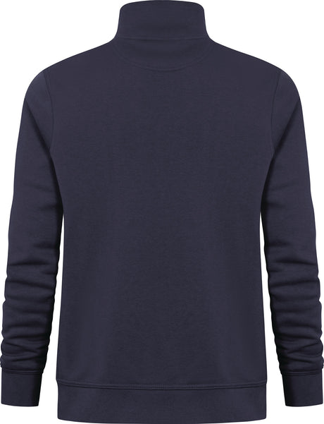 PROMODORO Sweatshirt Troyer Side Pocket Gr. M navy – 325 g/m², OEKO-TEX® Made In Green