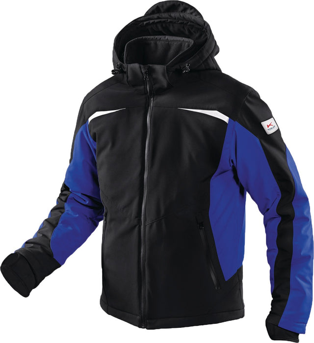 KÜBLER Wintersoftshelljacke FORM 1041 WEATHER – Herren, wasserabweisend, Größe M