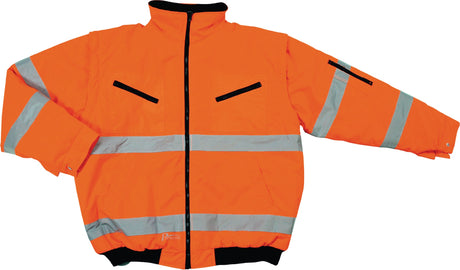 ASATEX Warnschutz-Pilotenjacke PREVENT Gr. M gelb – EN 20471 Kl. 2, abtrennbare Ärmel