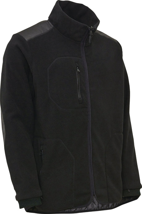 ELKA RAINWEAR Zipp-In Fleecejacke WORKING XTREME Gr. M schwarz – 280 g/m² Anti-Peeling