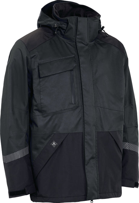 ELKA RAINWEAR Stretchjacke WORKING XTREME Gr. M schwarz – Wind- und wasserdicht, atmungsaktiv