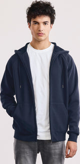 PROMODORO Sweatjacke Gr. M navy – Schwere Arbeitsjacke mit Velvet-Futter, 500 g/m²