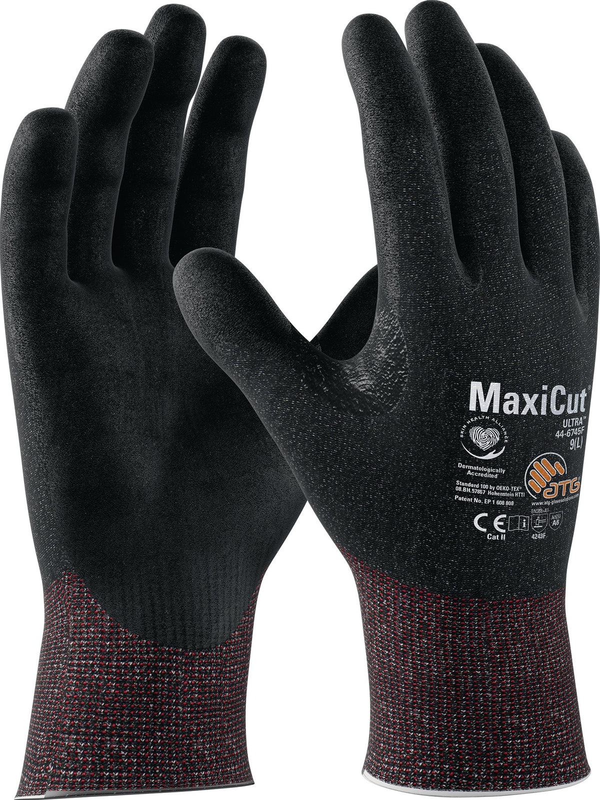 ATG MaxiCut® Ultra™ 44-6745F Schnittschutzhandschuhe Gr.8 EN 388 Level F