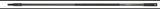 FISKARS Stiel Graphit QuikFit™ 1560 mm – Leichter Alu-Stiel für Schneidgiraffen