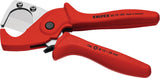 KNIPEX Rohrschneider für Rohre Ø 12-25 mm, 185 mm, Chrom-Vanadin-Elektrostahl – präzise Schnitte