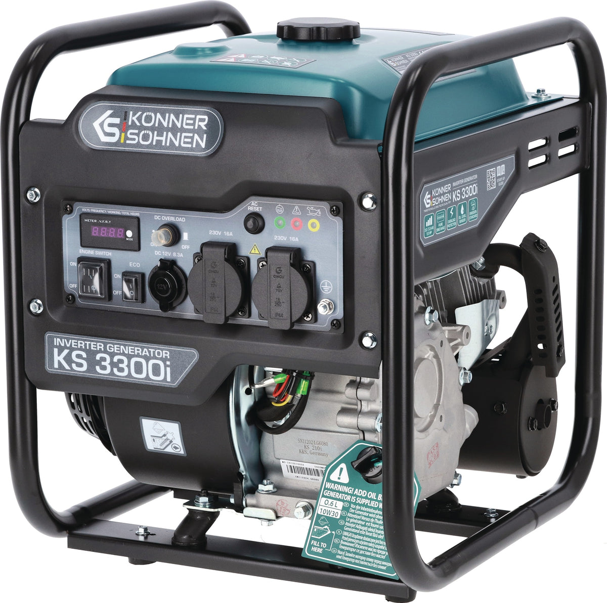 DIMAX Inverter-Stromerzeuger KS 3300i 3 kW Benzin – Kompakt & Leistungsstark