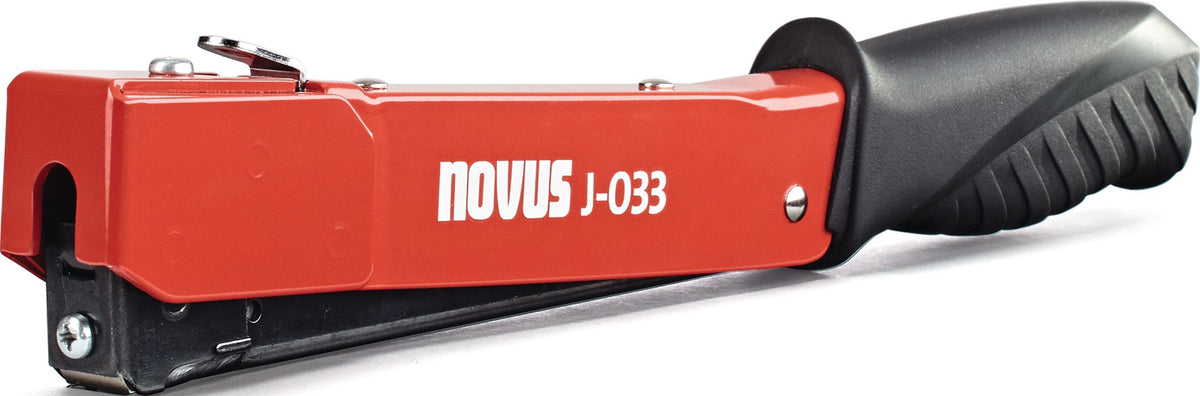 NOVUS Hammertacker J-033 Typ 11/140 (G) für Klammern 6-10 mm – Ergonomischer Griff