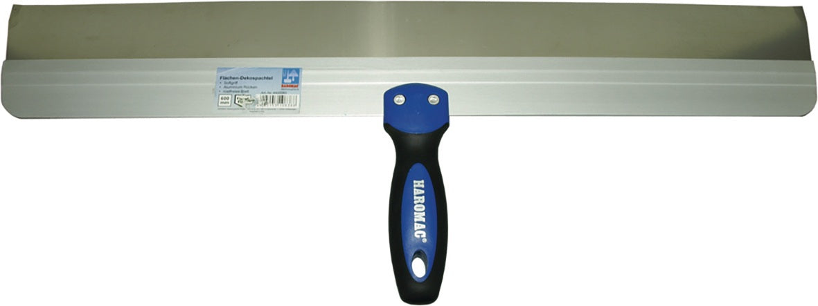 HAROMAC Flächendekorspachtel 250 mm mit 2K-Griff und rostfreiem Edelastahlblatt