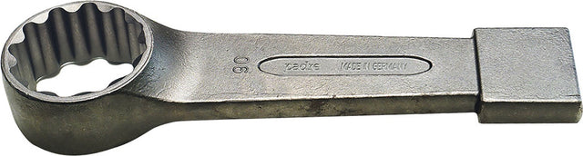 PADRE GERMANY Schlagringschlüssel 845 SW 100 mm CV-Stahl – Extra tiefe Ausführung nach DIN 7444
