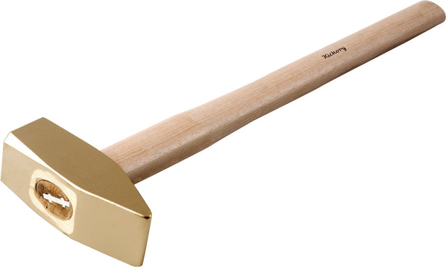 Vorschlaghammer 3000g Hickory funkenfrei von ENDRES TOOLS – Profi-Hammer für sicheres Arbeiten