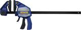 IRWIN Einhandzwinge Quick Grip 1250 mm – Ausladung 92 mm, Spann- und Spreizfunktion