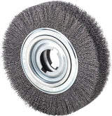 LESSMANN Rundbürste 250 mm, Drahtstärke 0,35 mm, Stahl, 3600 min-¹, für Tischentgratmaschinen
