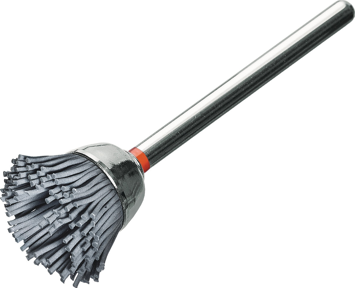 LESSMANN Miniflächenbürste STB 3 mm Schaft, 37 mm Besatzbreite, Borsten