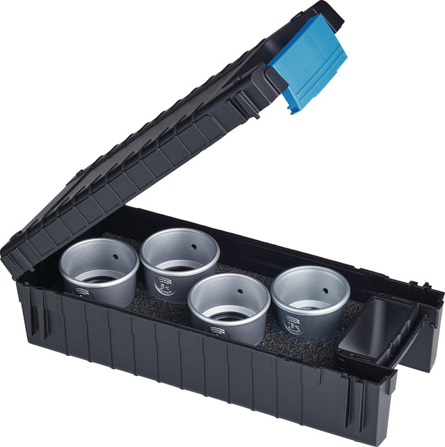 SCHWEIZER Uhrmacherlupen-Set Profi-Set Tech-Line 6x, 8x, 10x, 15x, 4-teilig, Kunststoffkassette