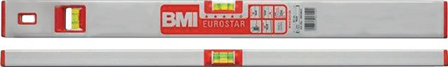 BMI EUROSTAR 690 E Wasserwaage 180 cm Aluminium silber ± 0,5 mm/m