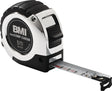 BMI Taschenrollbandmaß chrom 2 m, 16 mm Band, mm/mm Teilung, EG II Genauigkeit, Automatic