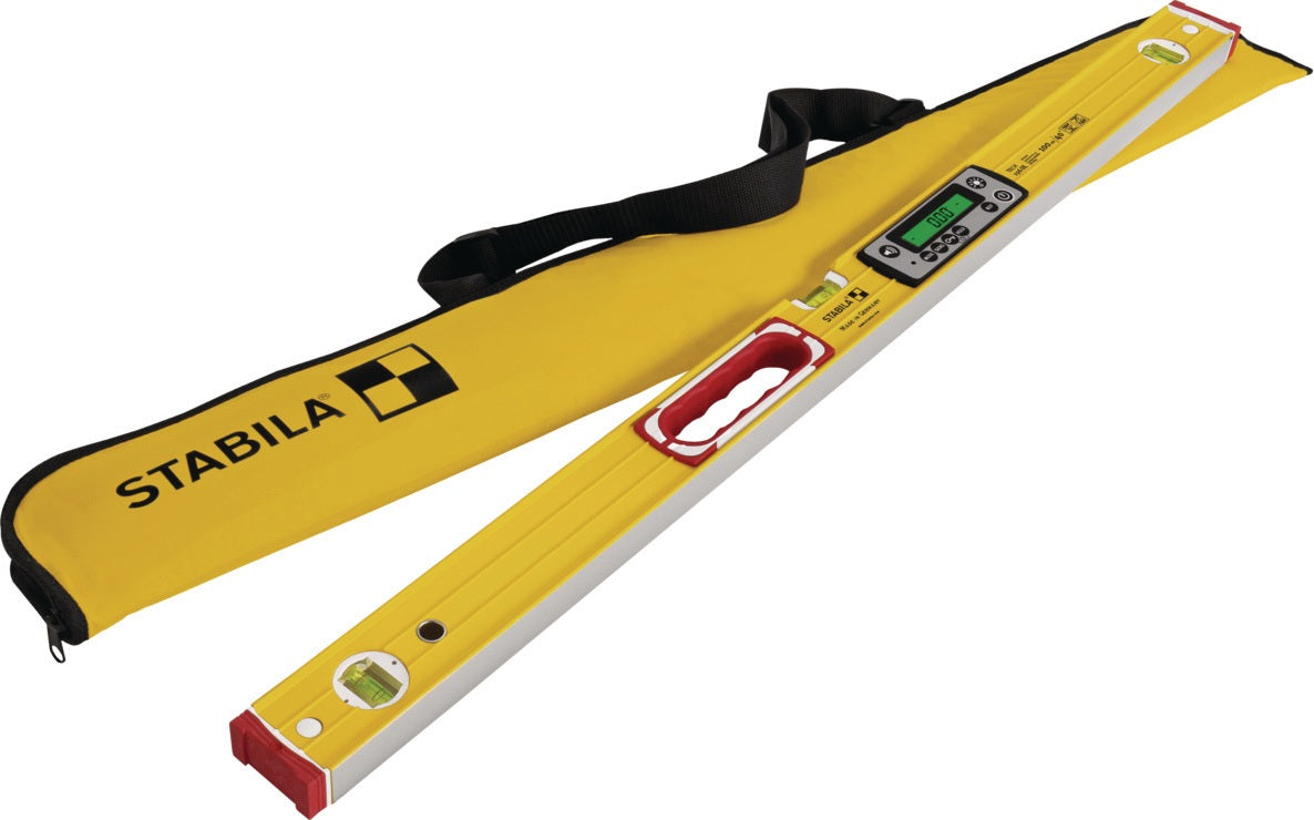 STABILA Elektronikwasserwaage TECH 196 DL 23 cm Aluminium gelb ± 0,5 mm/m