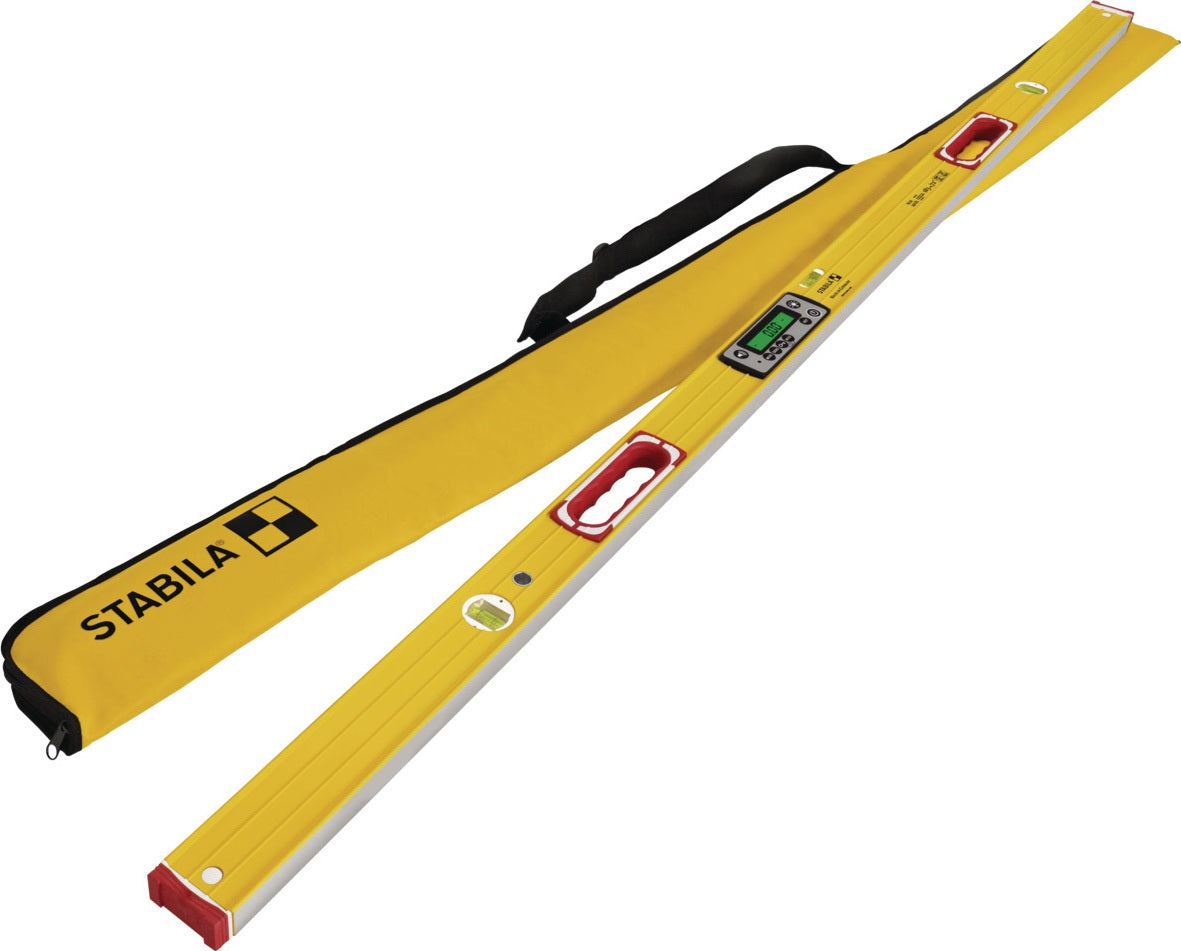 STABILA Elektronikwasserwaage TECH 196 DL 23 cm Aluminium gelb ± 0,5 mm/m