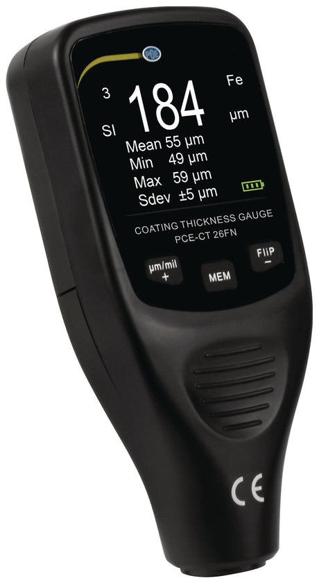 PCE-CT 26FN Schichtdickenmessgerät – Präzise Messung bis 1250 µm, IP20, von PCE INSTRUMENTS