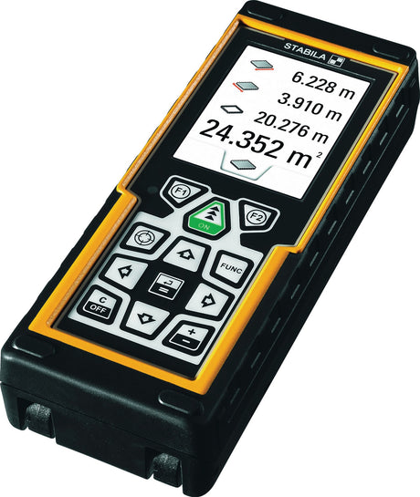 STABILA Laserentfernungsmesser LD 520 – 200 m Reichweite, ± 1 mm Genauigkeit, IP 54