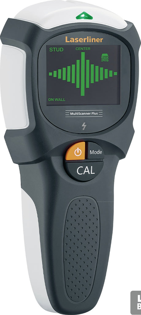 LASERLINER MultiScanner Plus Ortungsgerät 120 mm – Elektronische Ortung von Metall, Stromleitungen und Balken