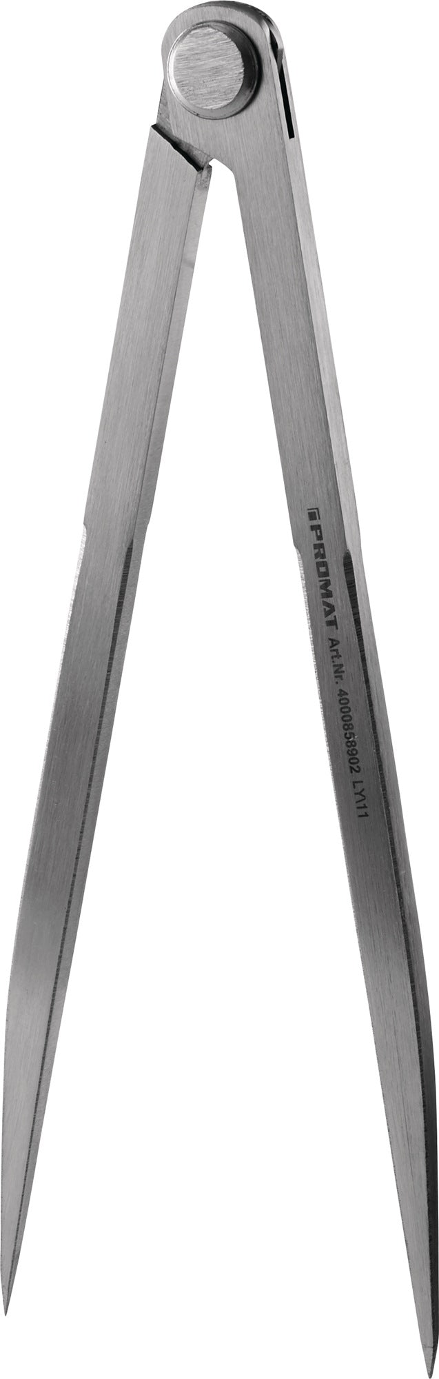 PROMAT Spitzzirkel 150 mm mit Nietscharnier – Präzisions-Anreißwerkzeug