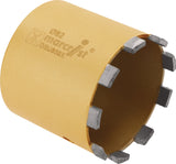 Dosensenker Ø 68 mm, gelötet, MARCRIST, Arbeitslänge 62 mm, Gesamtlänge 90 mm – für Ziegel, Beton, Poroton