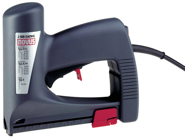 NOVUS Elektrotacker J 105 allrounder – Universaltacker für Innenausbau und Dekoration