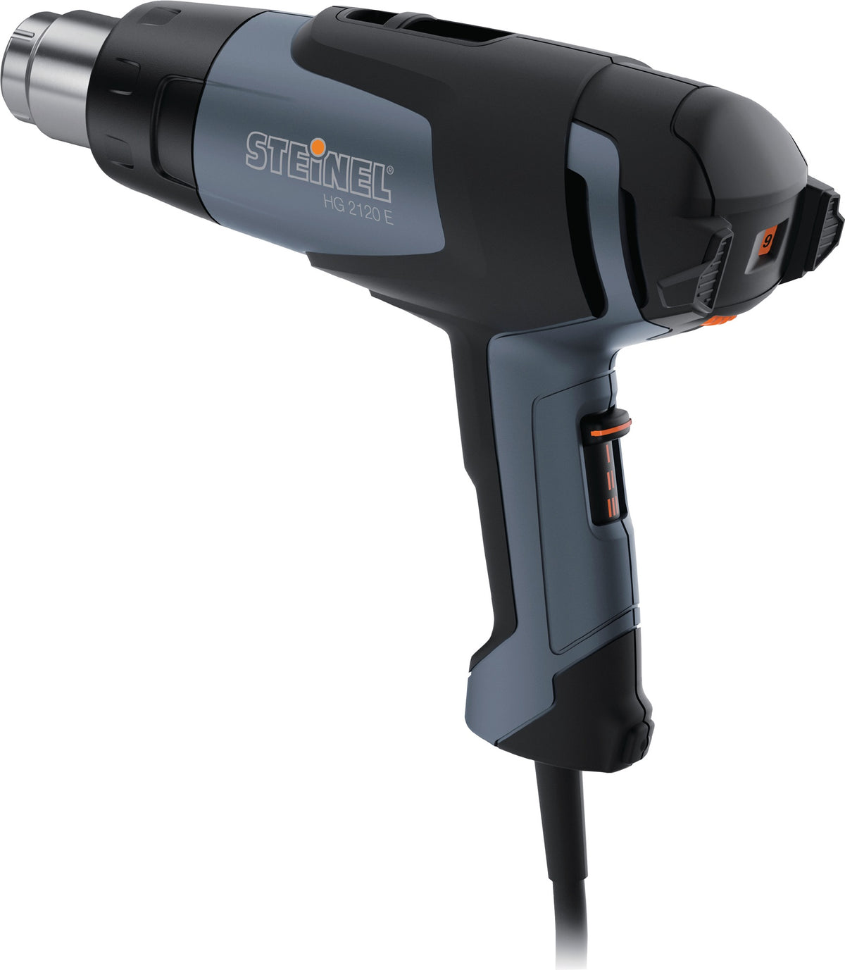 STEINEL Heißluftgebläse HG 2120 E 2200 W, 80-630 °C, stufenlose Temperaturregelung