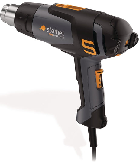 STEINEL Heißluftgebläse HeatMatic PRO HM 2120 E – 2200 W, 80–630 °C, 9 Temperaturstufen