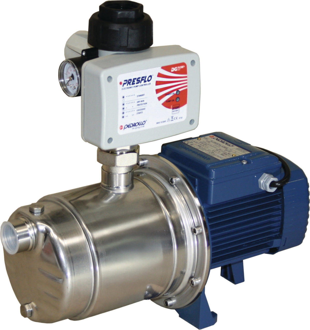 PEDROLLO Hauswasserautomat EVOMAT FIX FUTUREJETm ST 2A – 7200 l/h, 59 m, 1450 W