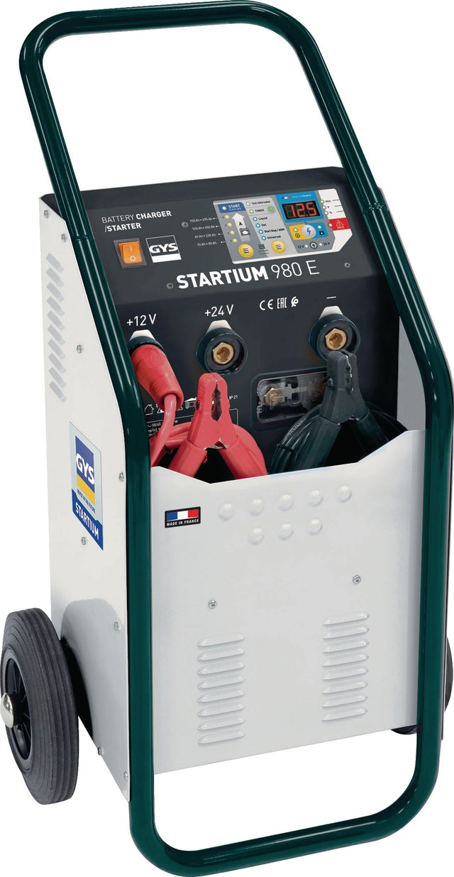 GYS STARTIUM 980 E Batterieladegerät 12/24 V max. 80 A – Automatisches Lade- und Startgerät