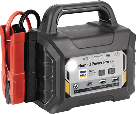 GYS Starthilfegerät NOMAD POWER PRO XXL 12 V 1500–3200 A für Pkw, SUV, Nutzfahrzeuge