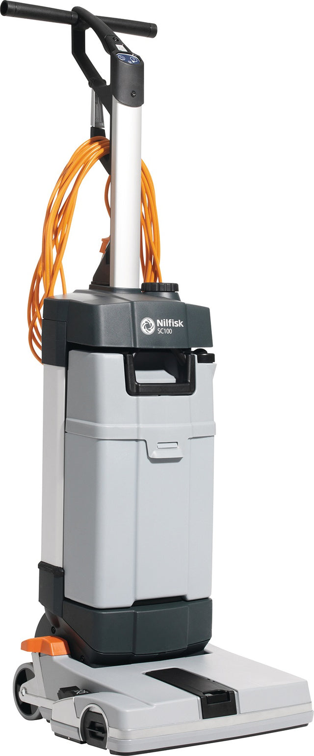 NILFISK Scheuersaugmaschine SC 100 – 310 mm Arbeitsbreite, 620 m²/h, kompakt