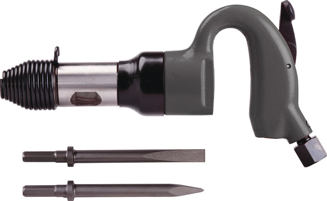 AEROTEC Druckluftmeißelhammer Pro XS – 3600 min-¹, 13 J, 6-Kant-Aufnahme