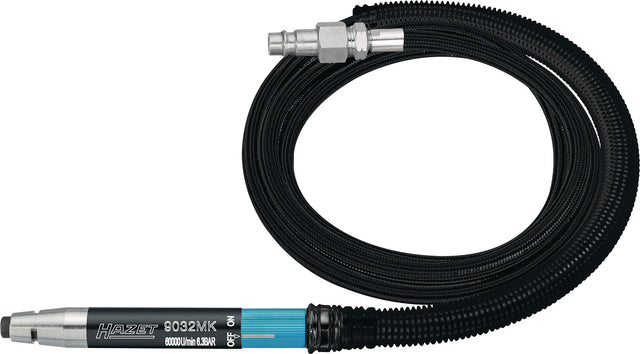 HAZET Druckluftstabschleifer 9032MK – 60000 min-¹, 3 mm Spannzange, für engste Stellen