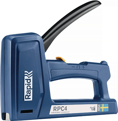 RAPID Handtacker RPC4 aus schlagfestem ABS-Kunststoff mit Powercurve-Technologie